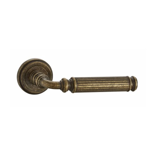 Ручка дверная V33BR (ЦАМ, состаренная бронза)