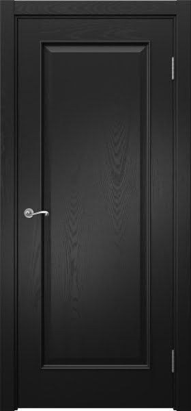 Межкомнатная дверь Actus 1.1L шпон ясень черный