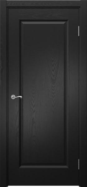 Межкомнатная дверь Actus 1.1P шпон ясень черный