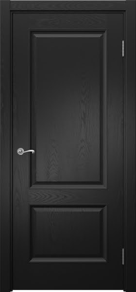 Межкомнатная дверь Actus 1.2P шпон ясень черный