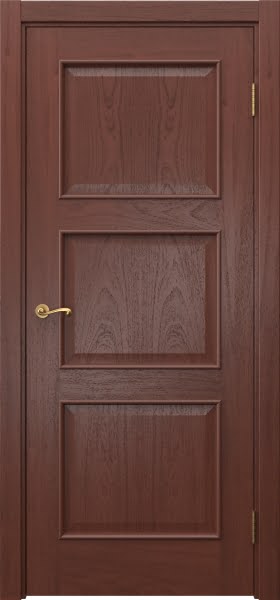 Межкомнатная дверь Actus 4.3L шпон красное дерево, глухая