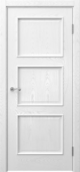 Межкомнатная дверь Actus 4.3L шпон ясень белый, глухая