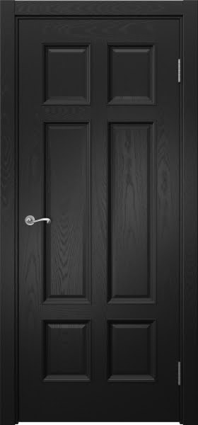 Межкомнатная дверь Actus 5.6 шпон ясень черный