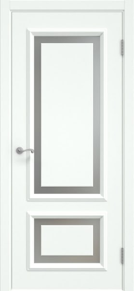 Межкомнатная дверь Actus 6.2 эмаль RAL 9003, триплекс белый