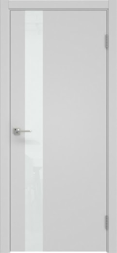 Межкомнатная дверь Dorsum 1.1 эмаль RAL 7047, лакобель белый