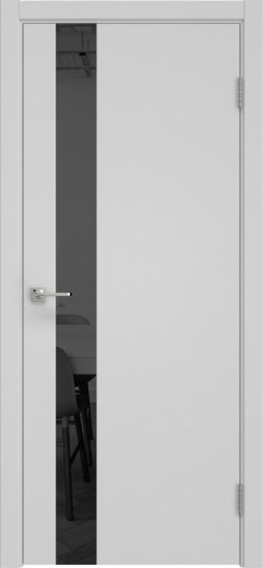 Межкомнатная дверь Dorsum 1.1 эмаль RAL 7047, лакобель черный