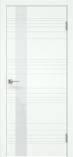Межкомнатная дверь Dorsum 2.1HF эмаль RAL 9003, лакобель белый