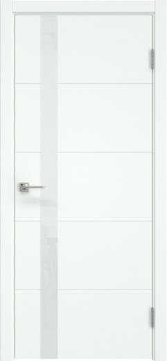 Межкомнатная дверь Dorsum 3.1F эмаль RAL 9003, лакобель белый