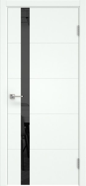 Межкомнатная дверь Dorsum 3.1F эмаль RAL 9003, лакобель черный