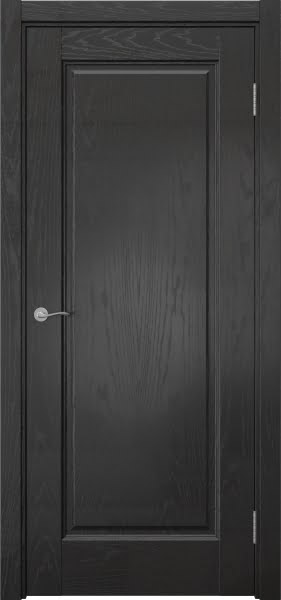 Межкомнатная дверь Vetus 1.1 шпон ясень черный
