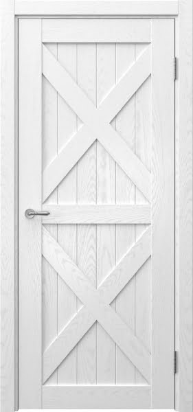Межкомнатная дверь Vetus Loft 8.2 шпон ясень белый