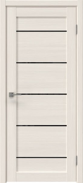 Межкомнатная дверь Vilis 06-13 экошпон лиственница беленая, лакобель черный