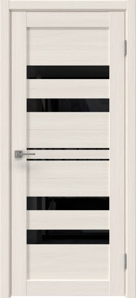 Межкомнатная дверь Vilis 22 экошпон лиственница беленая, лакобель черный
