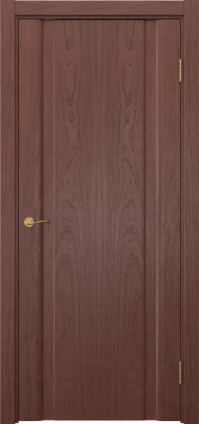 Межкомнатная дверь Vitrum 2.2 шпон красное дерево, глухая