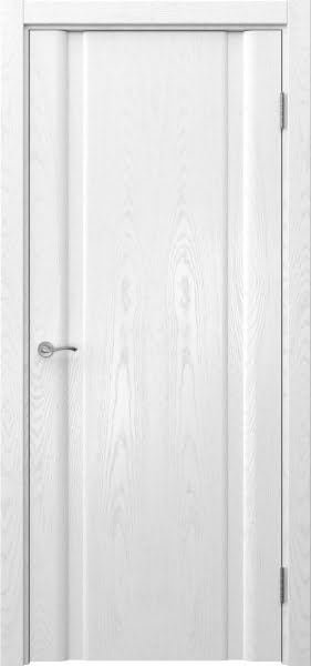 Межкомнатная дверь Vitrum 2.2 шпон ясень белый, глухая