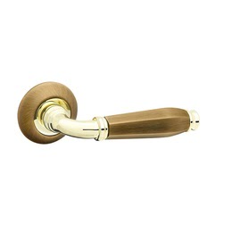 Дверная ручка ENIGMA-RM-ABGP-7 (бронза – золото (ЦАМ))