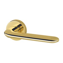 Дверная ручка EXCALIBUR-URB4-GOLD-24 (золото 24К (ЦАМ))