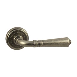 Дверная ручка V18AS (состаренное серебро (ЦАМ))