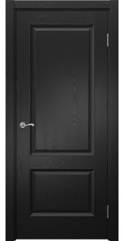 Комнатная дверь Actus 1.2P (шпон ясень черный)