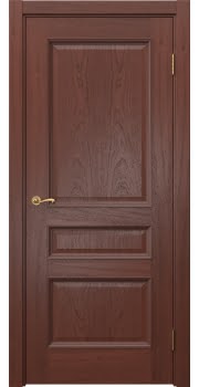 Межкомнатная дверь Actus 1.3P шпон красное дерево — 0986