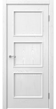 Межкомнатная дверь Actus 4.3L шпон ясень белый, глухая — 1217