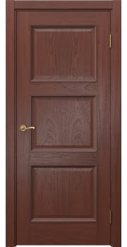 Межкомнатная дверь Actus 4.3P шпон красное дерево, глухая — 1243