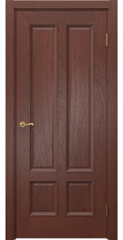 Межкомнатная дверь Actus 5.4 шпон красное дерево — 1092
