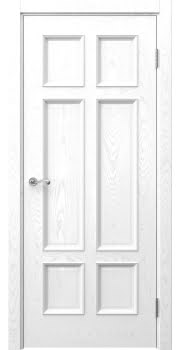 Межкомнатная дверь Actus 5.6 шпон ясень белый — 1118