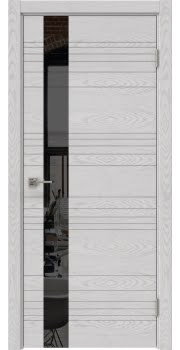 Межкомнатная дверь Dorsum 2.1HF шпон ясень серый, лакобель черный — 544
