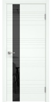 Межкомнатная дверь Dorsum 2.1HF эмаль RAL 9003, лакобель черный — 536