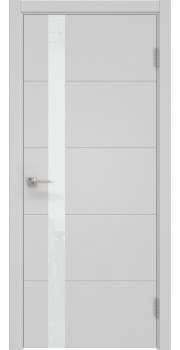 Межкомнатная дверь Dorsum 3.1F эмаль RAL 7047, лакобель белый — 550