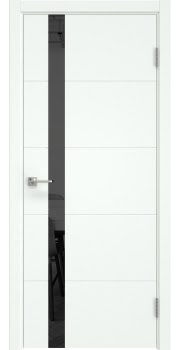 Межкомнатная дверь Dorsum 3.1F эмаль RAL 9003, лакобель черный — 0553