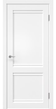 Дверь с филенкой, Tabula 2.2 (экошпон белый)
