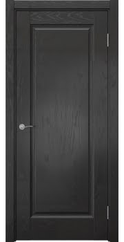 Межкомнатная дверь Vetus 1.1 шпон ясень черный — 0096