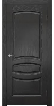 Дверь межкомнатная, Vetus 5.3 (шпон ясень черный)