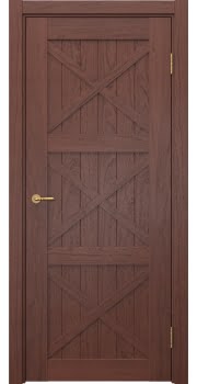 Межкомнатная дверь Vetus Loft 12.3 шпон красное дерево — 0192
