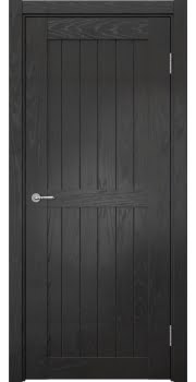 Межкомнатная дверь Vetus Loft 13.2 шпон ясень черный — 0228