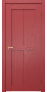 Межкомнатная дверь Vetus Loft 13.2 эмаль RAL 3001 по шпону ясеня — 0218