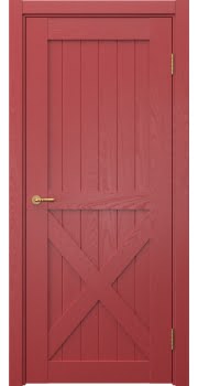 Межкомнатная дверь, Vetus Loft 7.2 (эмаль RAL 3001 по шпону ясеня)