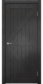 Межкомнатная дверь, Vetus Loft 9.2 (шпон ясень черный)