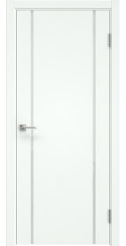 Межкомнатная дверь Vitrum 1.2 эмаль RAL 9003, триплекс белый — 632