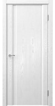 Межкомнатная дверь Vitrum 2.1 шпон ясень белый, глухая — 0719