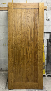 Шпонированная дверь в стиле лофт — Vetus Loft 11.1