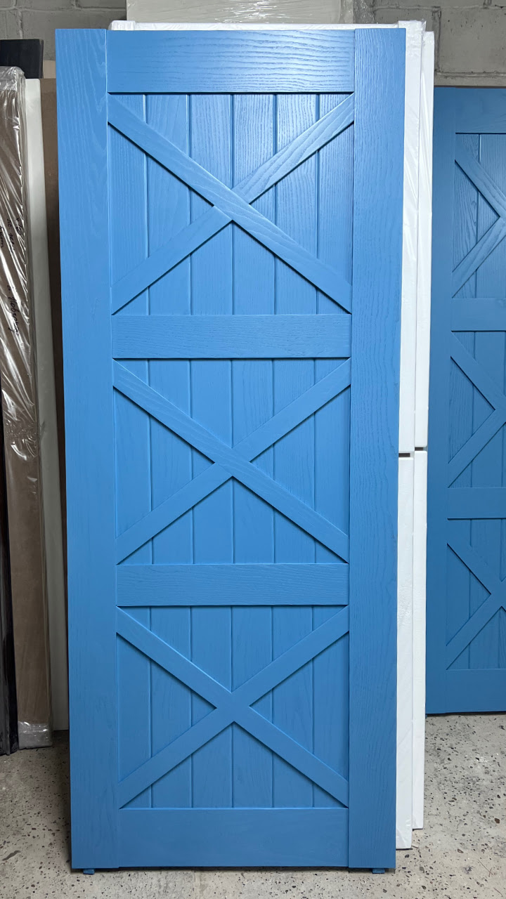 Эмалированная дверь лофт